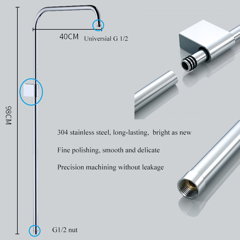 Exposed-Shower-Column-shower-tray-riser-kit-screwfix