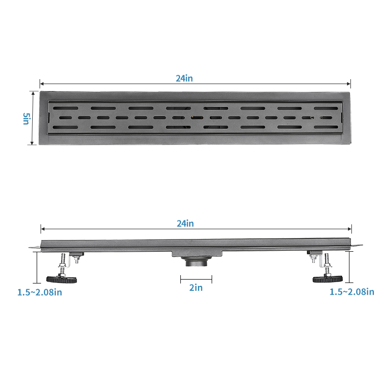 Square-linear-douche-drain-stainless-teel4